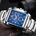 thumbnail image 7 of BOSCK Blue Watches for Men, Analog 42mm Stainless Steel Business Watch,Classic Casual Wrist Watches, 7 of 7