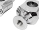 thumbnail image 3 of Abrazadera elevadora de manillar de motocicleta, la altura proporciona una posición de asiento adecuada para 25 mm de plata, 3 of 6