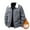 #Dark Gray, variant on DPTALR Men's Solid Color Thick Corduroy Lapel Zipper Cardigan with Long Sleeves,Khaki,XXL