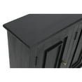 thumbnail image 3 of Bayside Jensen 3-Door Solid Wood Sideboard in Charcoal Gray Finish, 3 of 8
