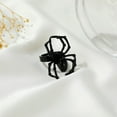 thumbnail image 2 of Anillos para mujer, regalos para mujer, Halloween, divertido, araña, abierto, personalidad, goteo, tamaño, anillo para mujer, 2 of 3