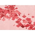 thumbnail image 1 of Ahgly Company Indoor Rectangle Patterned Pink Area Rugs, 8' x 10', 1 of 6