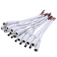 thumbnail image 2 of Encendiendo 10pcs 5.5x2.1 DC macho/hembra enchufe cable conector para tira de luz LED (A) Lamparas, 2 of 8