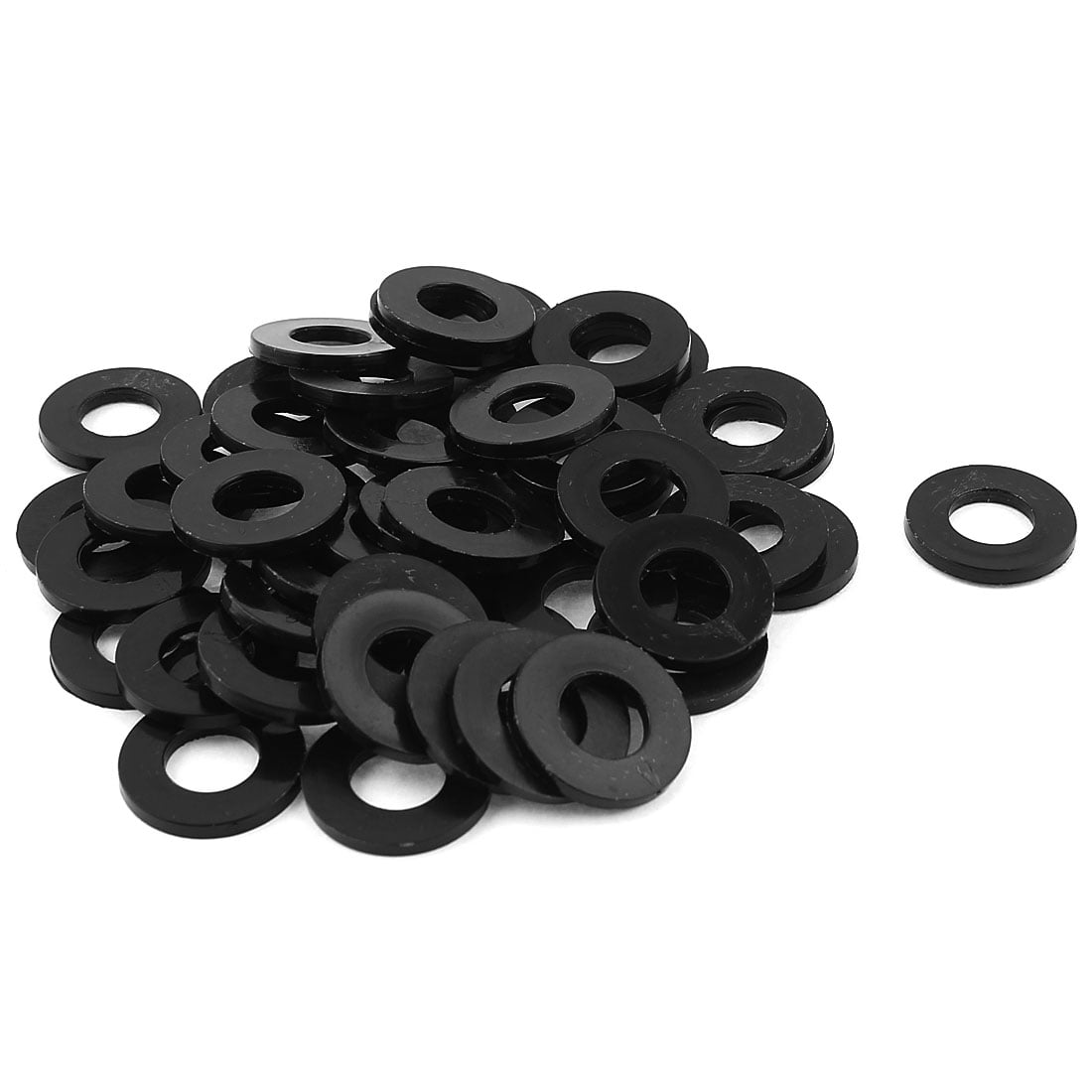 50pcs Plastic Spacer Flat Nylon Standoff Washer Insulation M10 x 20mm x