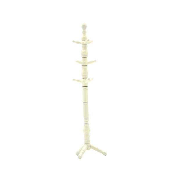 1 12 perchero para ropa de muneca soporte de exhibicion perchero para ropa perchero accesorios para perchero Blanco perfke Perchero de casa de munecas Walmart en linea