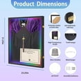 thumbnail image 5 of CRDC Large Graduation Shadow Box Frame with LED, Black(30*22 in), 5 of 5