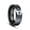 blue, variant on 8 mm Wide Black Inlaid Fiber Zircon Men's Tungsten Steel Ring