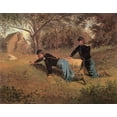 thumbnail image 2 of Homer, Winslow 18x15 White Modern Wood Framed Museum Art Print Titled - The Last Goose At Yorktown, 2 of 4