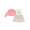 thumbnail image 4 of Little Lass Toddler Girl Dress and Jacket 2-Piece Set, Sizes 2T-4T, 4 of 4