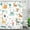 White-1, variant on Animal Shower Curtain for Kids, Boho Tropical Animals Shower Curtain Nursery Giraffe Crocodile Hippo Zebra Monkey Cartoon Shower Curtains, Waterproof Bathroom Sets for Children 36X72 Inch