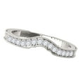 thumbnail image 2 of Mauli Jewels Rings for Women 0.20 Carat Engagement Wedding Band 4-prong 14K Solid White Gold, 2 of 5