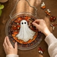 thumbnail image 6 of ZZAIXHL Acrylic Puzzle Suncatcher 7.09" Stained Glass Style Halloween Ghost DIY Hanging Puzzles for Window Wall Decor Hanging Ornament, 6 of 8