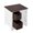 White, variant on Cterwk End Table Side Table with 2 Baskets and 1 Door, Suitable for Living Room, Office, White