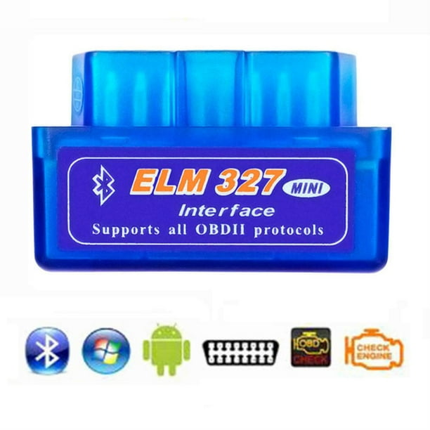 Mini Elm327 Obd2 V1.5 Escáner Bluetooth Herramienta De Escaneo De Diagnóstico Automotriz Compatible Con Ios Android Detector De Automóvil Yuarrent VI011568-00
