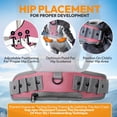 thumbnail image 4 of Arnés de esquí y snowboard Trainer Sklon para niños, color rosa, 4 of 6