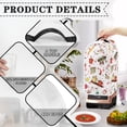 thumbnail image 4 of HELLHERO Kitchenware Patterns Food Processor Cover for Kitchen Use Proof Stain Washable, 4 of 6
