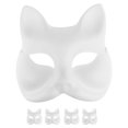 thumbnail image 1 of YSNOOWE 5Set Animal Mask Craft White Paper for Family and Student Projects, 1 of 8