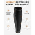 thumbnail image 4 of Cambivo 3 Pairs Calf Compression Socks for Women & Men, Leg Brace for Running, Cycling, Shin Splint Support for Workout, 4 of 8