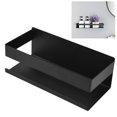 thumbnail image 4 of Shower Shelf, Strong Stickers Matte Black Finish Single Tier Spice Rack  For Kitchen For Bathroom, 4 of 8