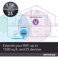 thumbnail image 2 of NETGEAR Wi-Fi Range Extender EX6120 - Cobertura de hasta 150, 2 of 2