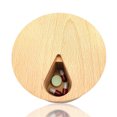 thumbnail image 4 of Injueey Mini pastillero portátil, contenedor de tabletas de madera, dispensador de caramelos recargables, pequeño organizador, estuche complementario Almacenamiento y organización del hogar Injueey HA010179-00, 4 of 6