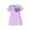 Purple, variant on QTOCIO Toddler Girls Dresses, Baby Girl Summer Clothes, Children's Girls Elegant Flower Short-sleeved Round Neck Straight Dress Casual Dress, Purple, 2 Years