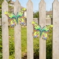 thumbnail image 5 of Decorative Metal Wall Art for Garden & Patio - Rust-Resistant Iron Fence Hanging Sculpture with Elegant Gradient Colors, Weatherproof Outdoor Wall Decor, 5 of 5