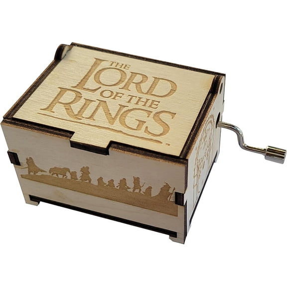 Lord of the Rings Mini Music Box, with “The Breaking of the Fellowship” song, Gifts for Women, Birthday, Christmas (Standard)