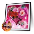thumbnail image 2 of Taladro amor rosa 5D DIY diamante pintura forma especial decoración parcial (YXC300) Hugtrwg Para estrenar, 2 of 9