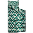 thumbnail image 2 of Leopard Pattern with Green and Black Spots Toddler Nap Mats for Kids Preschool,Sleeping Mat Bag or Kids,Toddler Sleeping Bag,Toddler Nap Mat or Daycare, 2 of 6