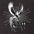 thumbnail image 3 of CafePress - Alpha Sigma Phi Phoenix Black T Shirt - Mens Football Shirt, 3 of 4
