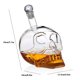thumbnail image 3 of Decantador de cabeza de esqueleto, decantador de vidrio de 1000ml, decantador de whisky con tapón, 3 of 8