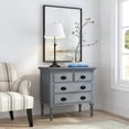 thumbnail image 2 of Easterbrook 31.5 in. W Wood 4 Drawer Accent Storage Chest - Gray, 2 of 8