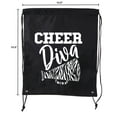 thumbnail image 2 of Cheer Bags, Pom Pom and Cheerleader drawstring Backpacks, Cheerleader Team bags, 2 of 2