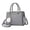 Grey, variant on Stylago Fashion Purses and Handbags Leather Top Handle Tote Bags Trendy Messenger Crossbody Bags for Ladies Daily Use Black