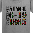 thumbnail image 4 of Juneteenth Since 6-19-1865 Youth T-Shirt, 4 of 5