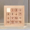 thumbnail image 1 of Dalazy Kids Sliding Block Klotski Brain Teaser Wooden Puzzle Gift Sliding Puzzle Style2, 1 of 8