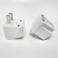 thumbnail image 3 of US Plug to National Socket Adapter 2 PIN Travel Conversion for Smartphone Laptop Tablet, 3 of 5