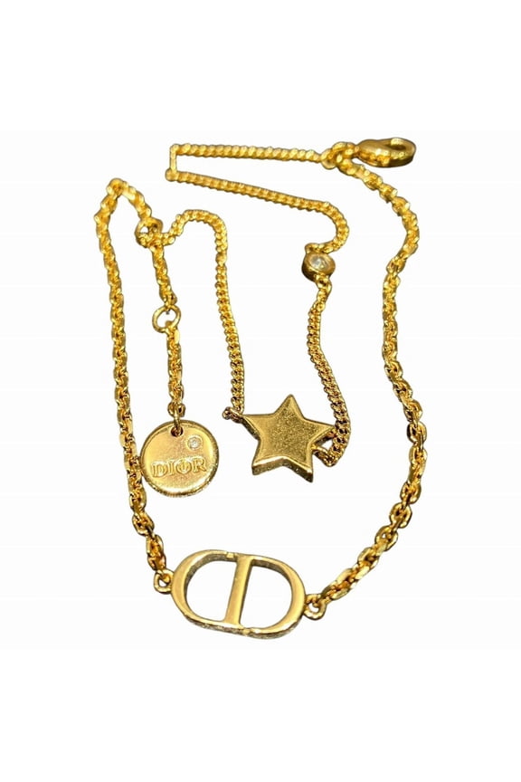 Pre-Owned Christian Dior bracelet, accessory. Total weight 4.4g, 17.5cm, alloy.