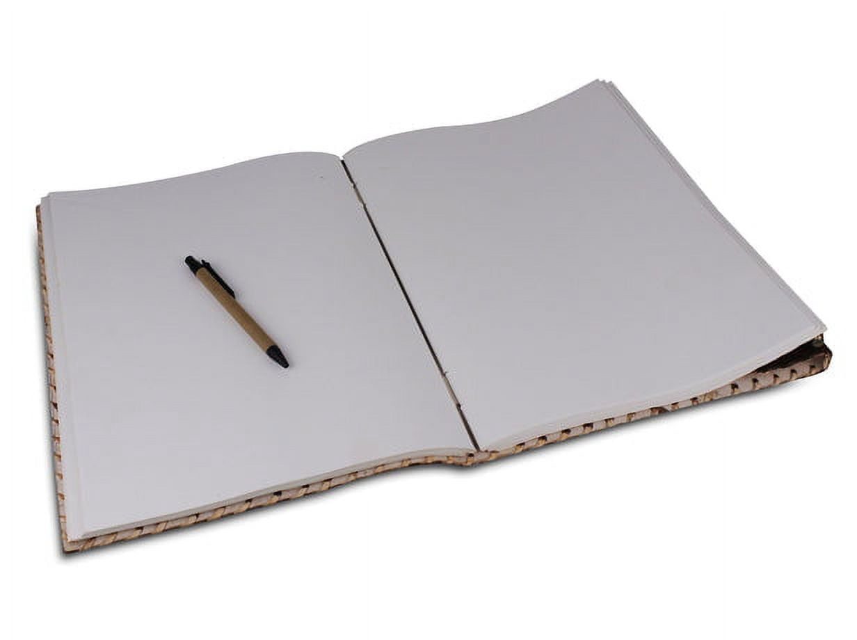 Mahetri Leather Journal Writing Notebook 7 Chakra Stone Diary For Men & Women, Notepad Gift For Artists & Writers