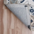 thumbnail image 6 of Laddha Home Designs 5' x 7.75' Hand Tufted Floral Wool Area Throw Rug - Cream and Blue, 6 of 7