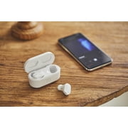 Belkin SoundForm True Wireless Earbuds, Bluetooth Headphones with Microphone, Touch Controls, IPX5 Sweat & Splash Resistant with Charging Case - White