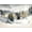Unframed, variant on Art.com Winter Landscape with Mountain Village Covered with Snow. Picture Created with Watercolors on Paper Stretched Canvas Print Wall Art by DeepGreen, 24" x 18"