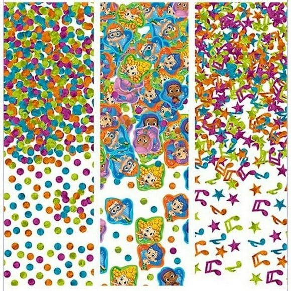Bubble Guppies Confettis (Pack de 3)
