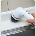 thumbnail image 4 of Fuebueo Clearance Household Essentials Electric Spin Scrubber Cordless Shower Scrubber with Replaceceable Attachment, Electric Cleaning Brush for Bathroom, Kitchen, Sink, Tile, Shoes, 4 of 7