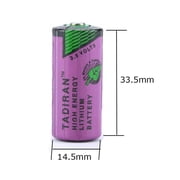 US STOCK 3PCS TL-5955 3.6V 1650mA PLC Lithium Battery for Tadiran TL-4955 SL-761 Battery