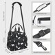 thumbnail image 2 of Easygdp Fashionable Goose Caja de Almuerzo para Mujeres y Hombres, Bolsa de Almuerzo Insulada, Bolsas Reutilizables Impermeables para Viajes, Trabajo y Picnics, 2 of 7