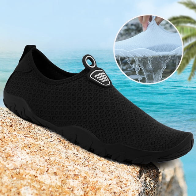 Zapatos Acuáticos Aqua Shoes Zapatillas de buceo transpirables para caminar en el lago (42) Negro Ndcxsfigh Para Estrenar