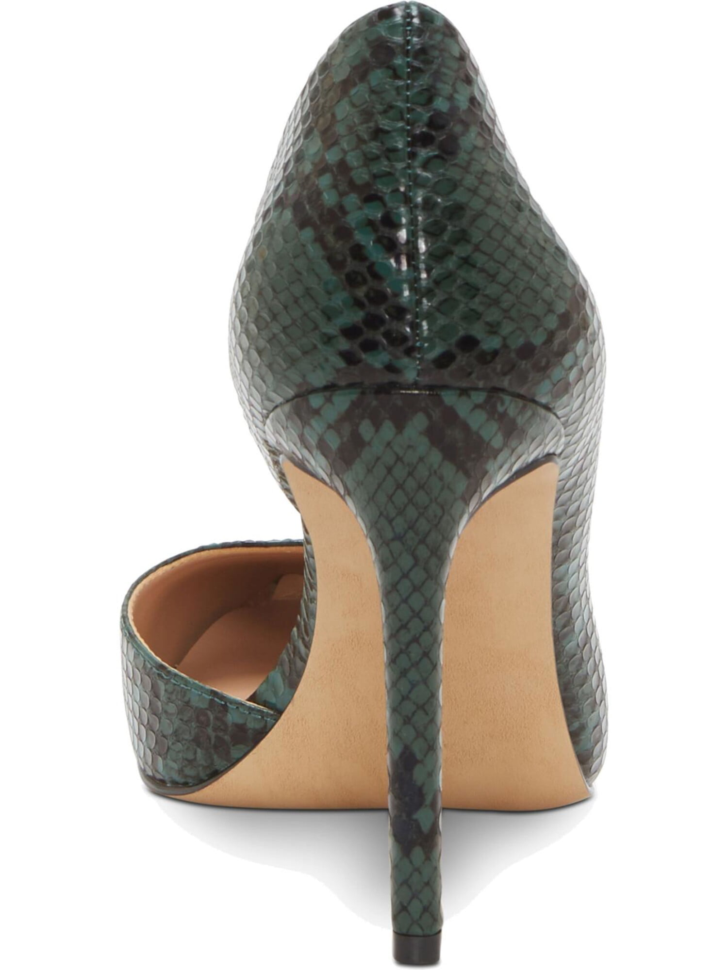 kate spade | Shoes | Kate Spade Dorsay Open Toe 3 Heels Green Snakeskin  Heels Size 9 | Poshmark