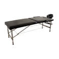 thumbnail image 3 of Cama de , mesa de con reposabrazos para la cabeza, altura ajustada 55-72 cm/21,7-28,3 pulgadas, mesa de SPA para extensiones de pestañas Negro, 3 of 8